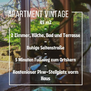 Ferienwohnung Vintage-neu teilrenoviert